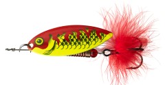 Třpytka Rage Spinner Velikost 6 26gr UV Hot Perch