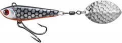 Třpytka Spinmad PRO Spinner 8cm 7gr 3104 Black Minnow