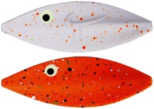 Twister Westin 5,1cm 7,5gr Orange/White (Glow) Splat