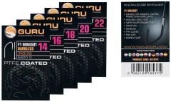 Udica Guru F1 Maggot Hook (Barbless/Spade End)