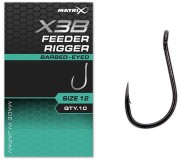 Udica Matrix X3B Feeder Rigger Barbed - Eyed Veličina 14