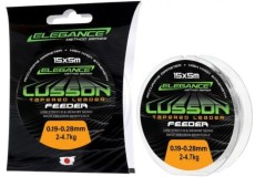 Ujímaný Šokový Najlon Formax Lusson Tapered Leader Feeder 5x15m