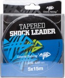 Ujímaný Šokový Vodilica Giants Fishing Tapered Shock Leader 5x15m 0,30-0,50mm