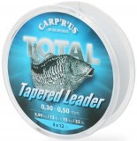Ujímaný Vlasec Carp'R'Us Total Tapered Line Clear 0,30-0,50mm