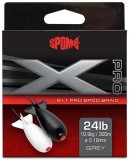 Upredenica Spomb X Pro Braid Grey 8+1 300m 0,18mm/24lb