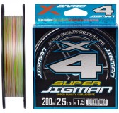 Upredenica YGK X-Braid Super Jigman X4 200m Multicolor