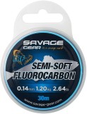 Vlasec DAM Semi-Soft Fluorocarbon LRF Clear 30m 0,14mm 1,2kg