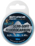 Vlasec DAM Semi-Soft Fluorocarbon Seabass Clear 30m 0,21m 2,70kg
