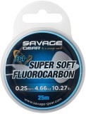 Vlasec DAM Super-Soft Fluorocarbon Egi Pink 25m 0,25mm 4,66kg