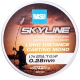 Vlasec Nash Skyline Mono Low Visibility Clear 1000m 0,28mm/4,54kg