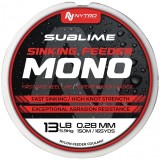 Vlasec Nytro Sublime Sinking Feeder Mono 150m 0,28mm 4,5kg Vlasec Nytro Sublime Sinking Feeder Mono 150m 0,28mm 4,5kg