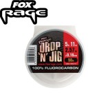 Vlasec Rage Drop & Jig Fluorocarbon 0,18mm/2,57kg Vlasec Rage Drop & Jig Fluorocarbon 0,18mm/2,57kg