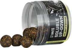 Vyvážené Rozpustné Boilies LT Baits Soluble Up Down 24mm 150gr Halibut & Banana Vyvážené Rozpustné Boilies LT Baits Soluble Up Down 24mm 150gr Halibut & Banana