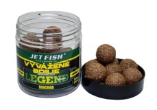 Wafters Boilies JetFish Legend Range 24mm 250ml Seafood Švestka/Česnek