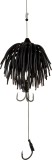 Wobler Black Cat Real Worm Teaser 80g Black Red Flash