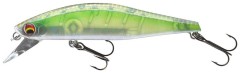 Wobler Daiwa Tournament Wise Minnow 70FS 7cm 7,5gr Green Flash Ghost