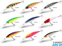 Wobler Delphin Wobby Jerk DP 9cm 12,5gr