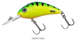 Wobler Salmo Rattlin' Hornet Floating 3,5cm Green Tiger