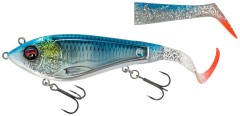 Wobler Savage Gear Deviator Tail Slow Sinking 20cm 87gr Blue Chrome