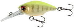 Wobler Savage Gear Petit Gravity Crank DR Floating 4cm 5,3gr Fluorescent Yellow Tiger