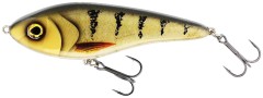 Wobler Westin Jerk 14cm 60g Suspending 3D Amber Perch