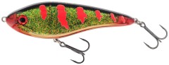 Wobler Westin Jerk 14cm 65g Sinking 3D Motoroil Blood