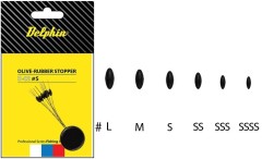 Zarážka Delphin Olive Rubber Stopper M Zarážka Delphin Olive Rubber Stopper M