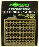 Zarážky Korda Extenda Stops 2x180ks - Small