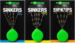 Zarážky Na Náväzec Korda Sinkers Weedy Green