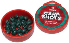 Záťaž Garda Carp Shots Camou Green 1,6gr 15ks