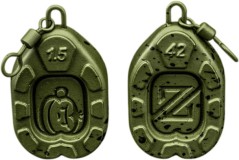 Záťaž RidgeMonkey Zead Gripper Camo Brown