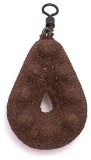 Záťaž UnderCarp Olovo Grip Očko Obratlík Hnedý 60 g