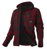 Zateplená Bunda s Kapucňou Geoff Anderson Ezmar2+ Červená