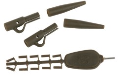 Zavjesice za olovo Carp Spirit Lead Clips Weed Green 10 kom.