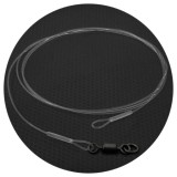 Završni Predvez Gemini Fluorocarbon Leader Ring Swivel 85cm 0,60mm