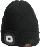 Zimska kapa sa svjetlom Mikado LED Beanie crna