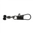 10 kom - Oko s karabinom DAM Detek Feeder Swivel Bead