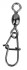 10kom - Karabinka s obratnikom Savage Gear Eggsnap Swivel