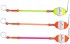 10ks Čihátko Mikado Hanger Polystyren 16cm Červeno-žluté