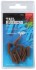10ks - Prevlačenje za Vezicu Giants Fishing Tail Rubbers Brown