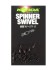 12ks - Obratlík Korda Spinner Swivel Veľkosť 11