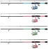 12ks Sada Prut Dětský s Navijákem Kinetic Little Viking Kids Combo 180cm 5-20g Multi Colou