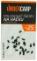 25ks - Převlek UnderCarp Blow Back Tube 1.0 mm Černý