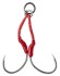 2kom - Pomocni Uže Savage Gear Bloody Assist Hook SJ Double