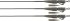 3ks - Hotová Montáž Fox Edges Naturals 50lb Leadcore Lead Clip Leaders 50lb
