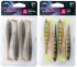4ks - Gumová Nástraha Rage Ultra UV Slick Shad Single Colour Packs 11cm