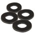 4ks - Podložci Black Label Leather Washers