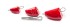 5kom - Olovno Olovo Dnipro Lead Bullet Active Red