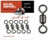 5kom - Vrtilica Hell-Cat Power Rolling Swivel