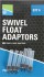 6ks - Adaptér na Plavák Preston Swivel Float Adaptors